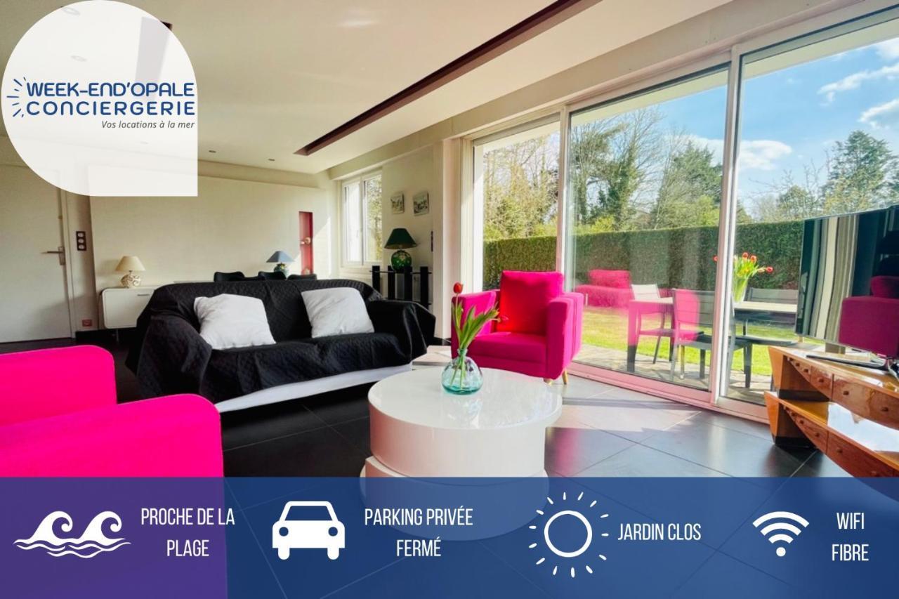 Villa Avec Jardin Aux Portes Du Touquet Paris-Plage Cucq Eksteriør bilde